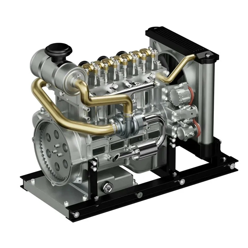 Rc Hobby Tech - Mini TECHING DM115 Desktop Diesel Vierzylinder