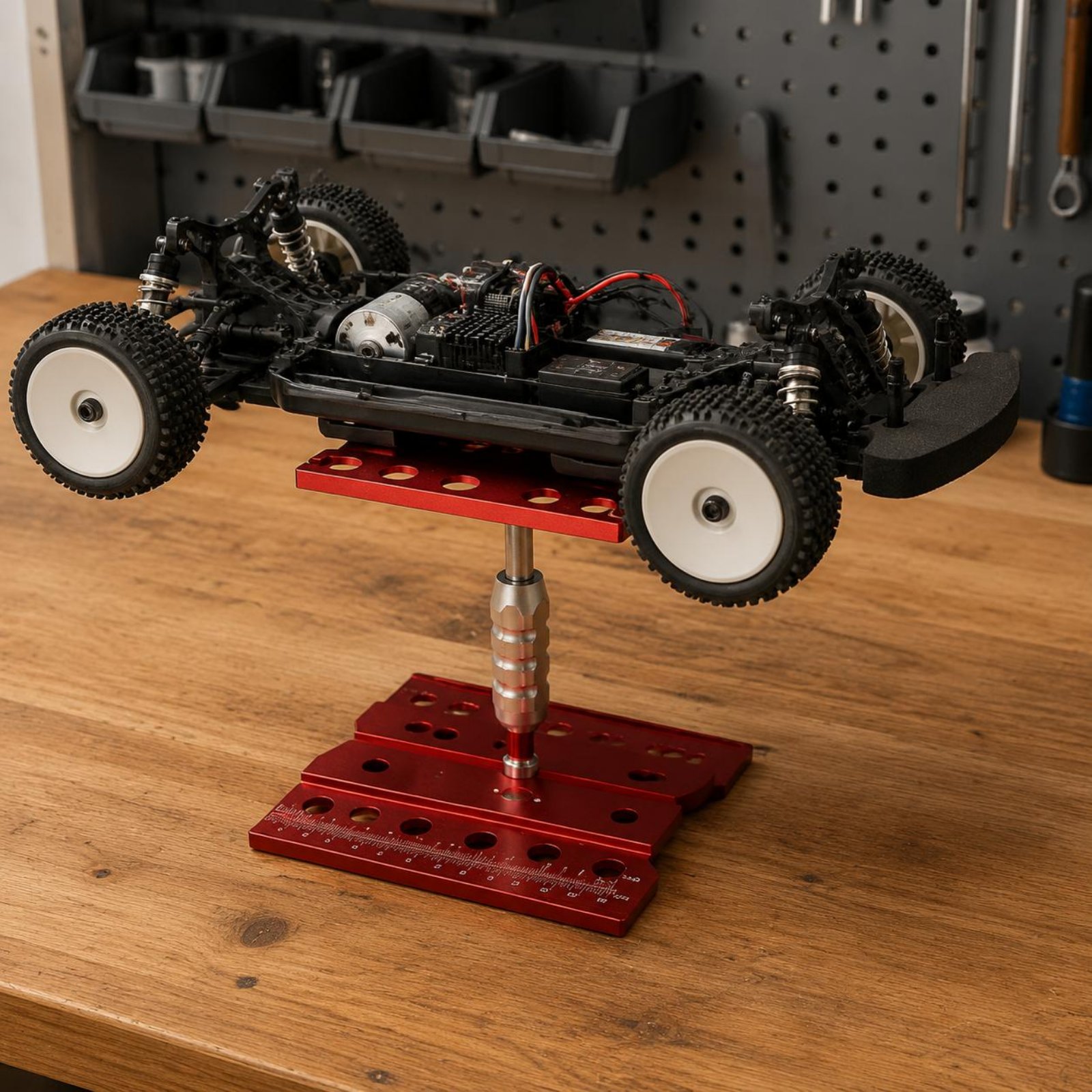 Rc Hobby Motor - 360-Grad-RC-Ständer mit integrierter Waage, Hobby-Werkzeug für