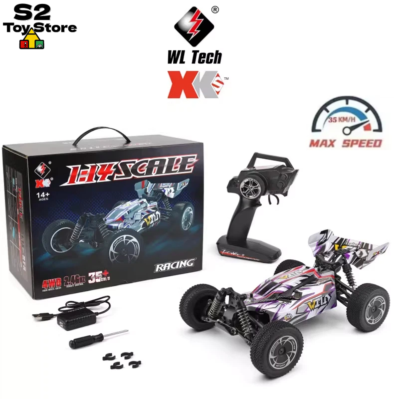 Rc Hobby Tech - WL Tech 144016 RC Offroad-Buggy Hochgeschwindigkeits-4WD