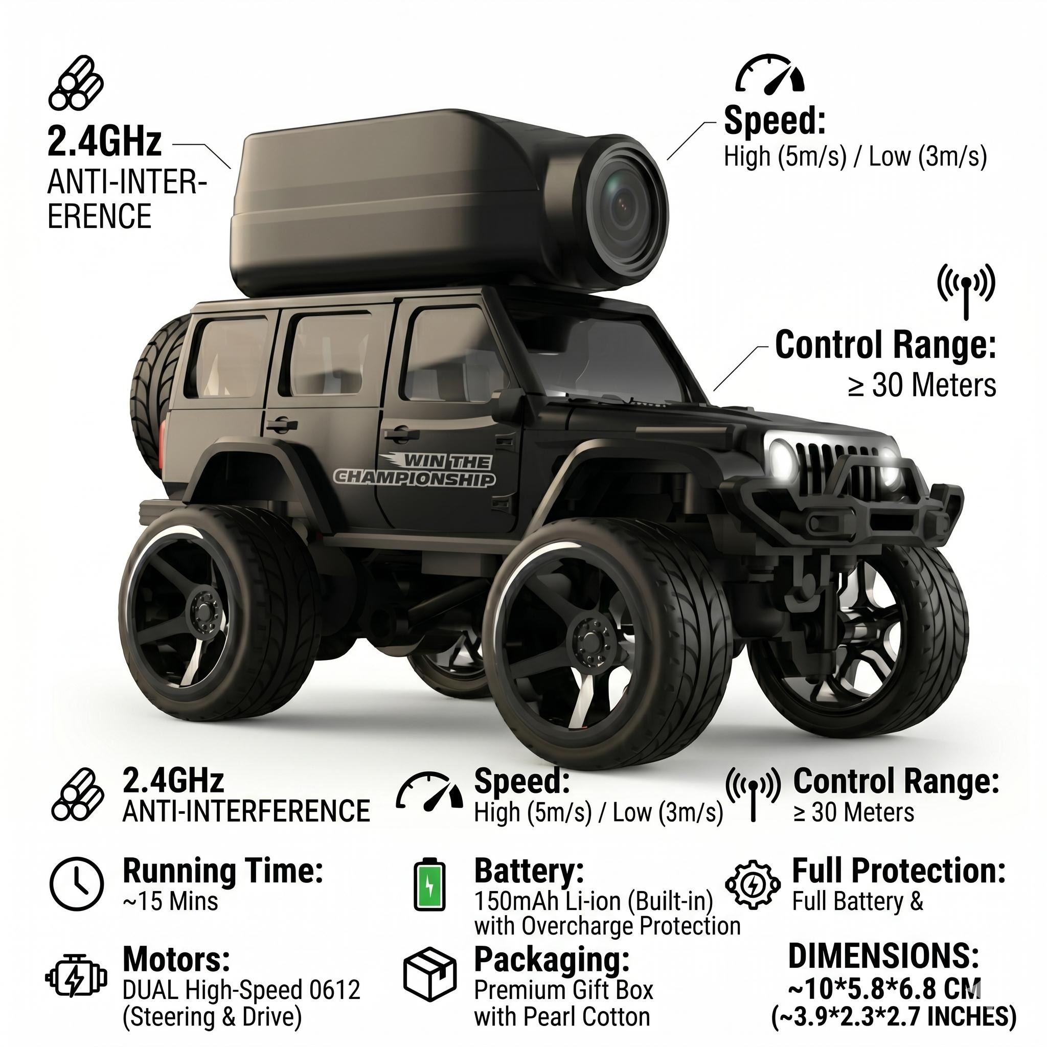 RC FPV Crawler Auto aus Legier – Rc Hobby Tech Bewertung und Preis