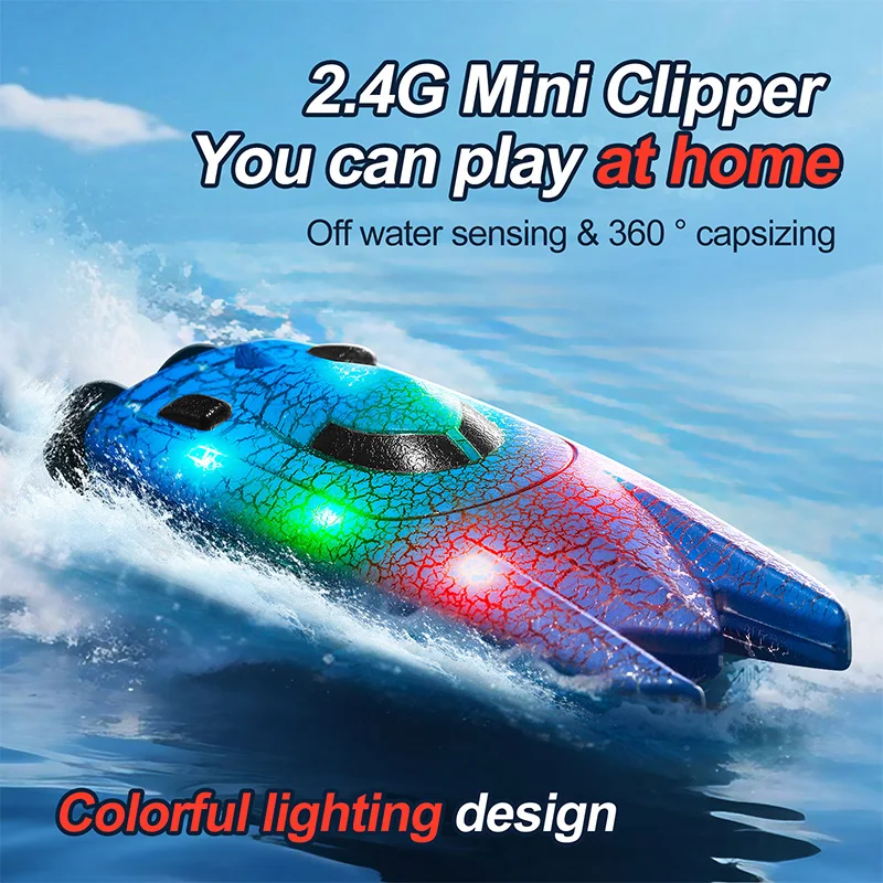 2,4G Mini RC-Boot mit Beleucht – Rc Hobby Grade Boat Bewertung und Preis