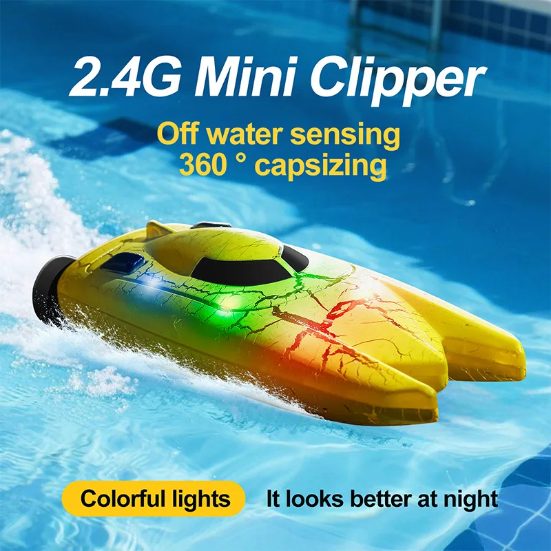 2,4G Mini RC-Boot mit Beleucht – Rc Hobby Grade Boat Bewertung und Preis