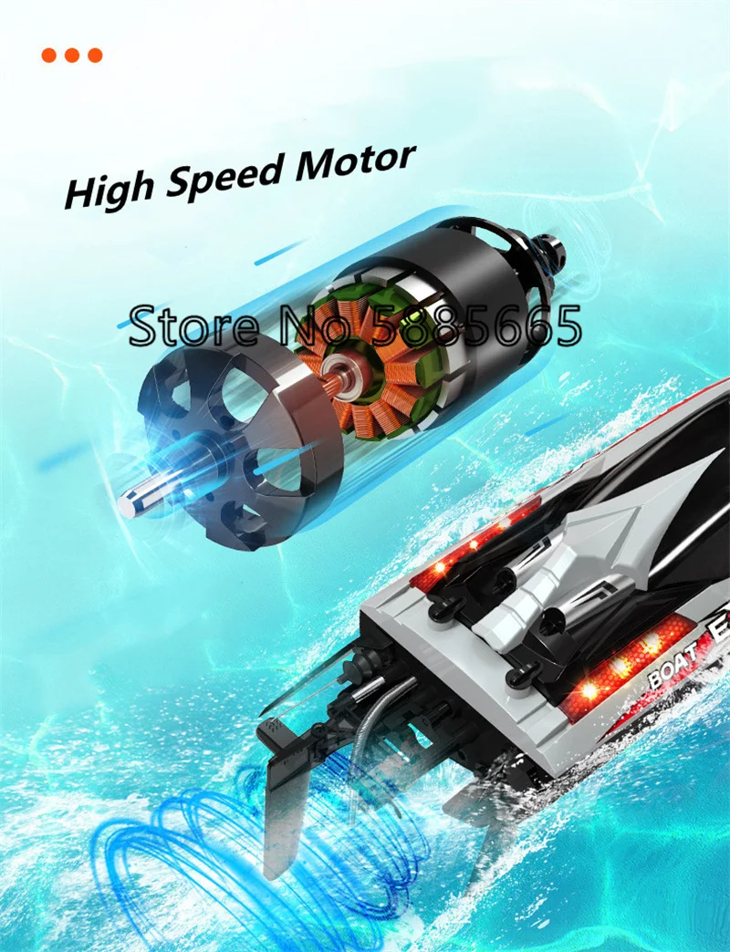 70 km/h Hochgeschwindigkeits-F – Rc Hobby Grade Boat Bewertung und Preis